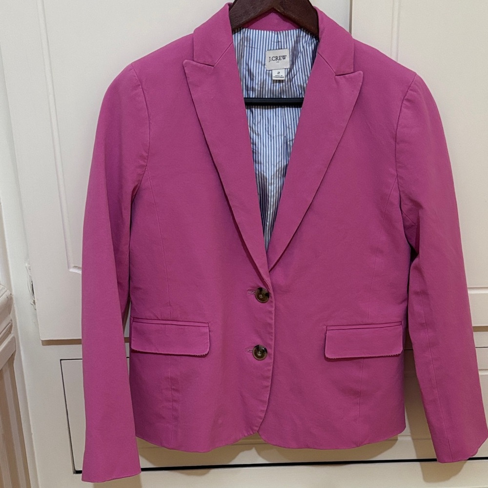 J. Crew Pink Blazer